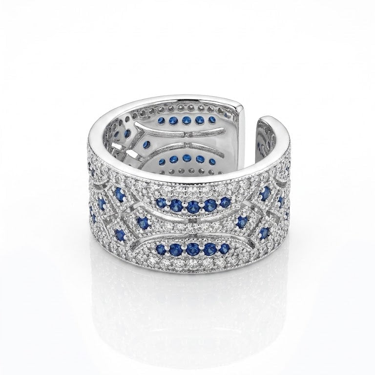 Anello «SAPPHIRE MAZE»