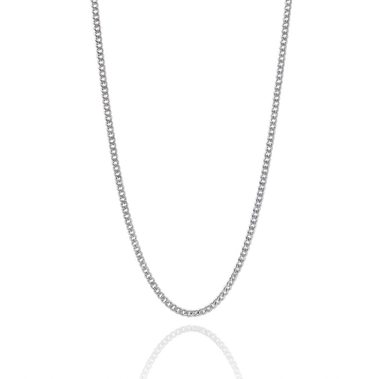 Chain silver «MICRO CUBAN»