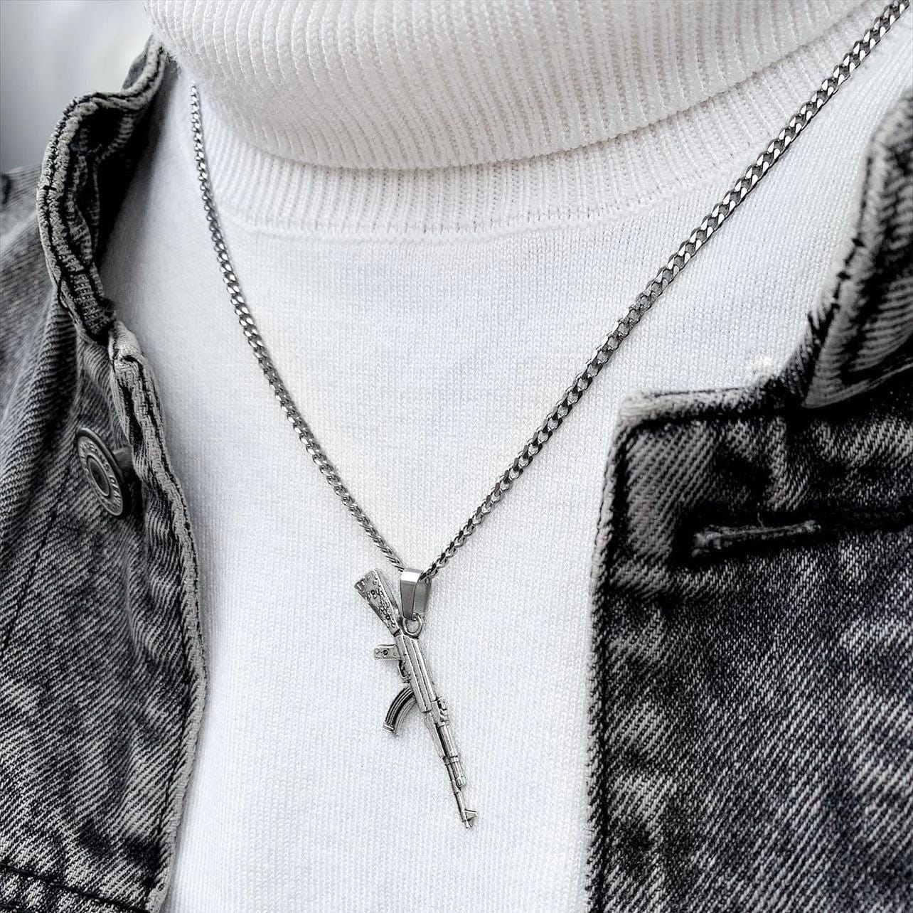 Neck pendant «AK-47»