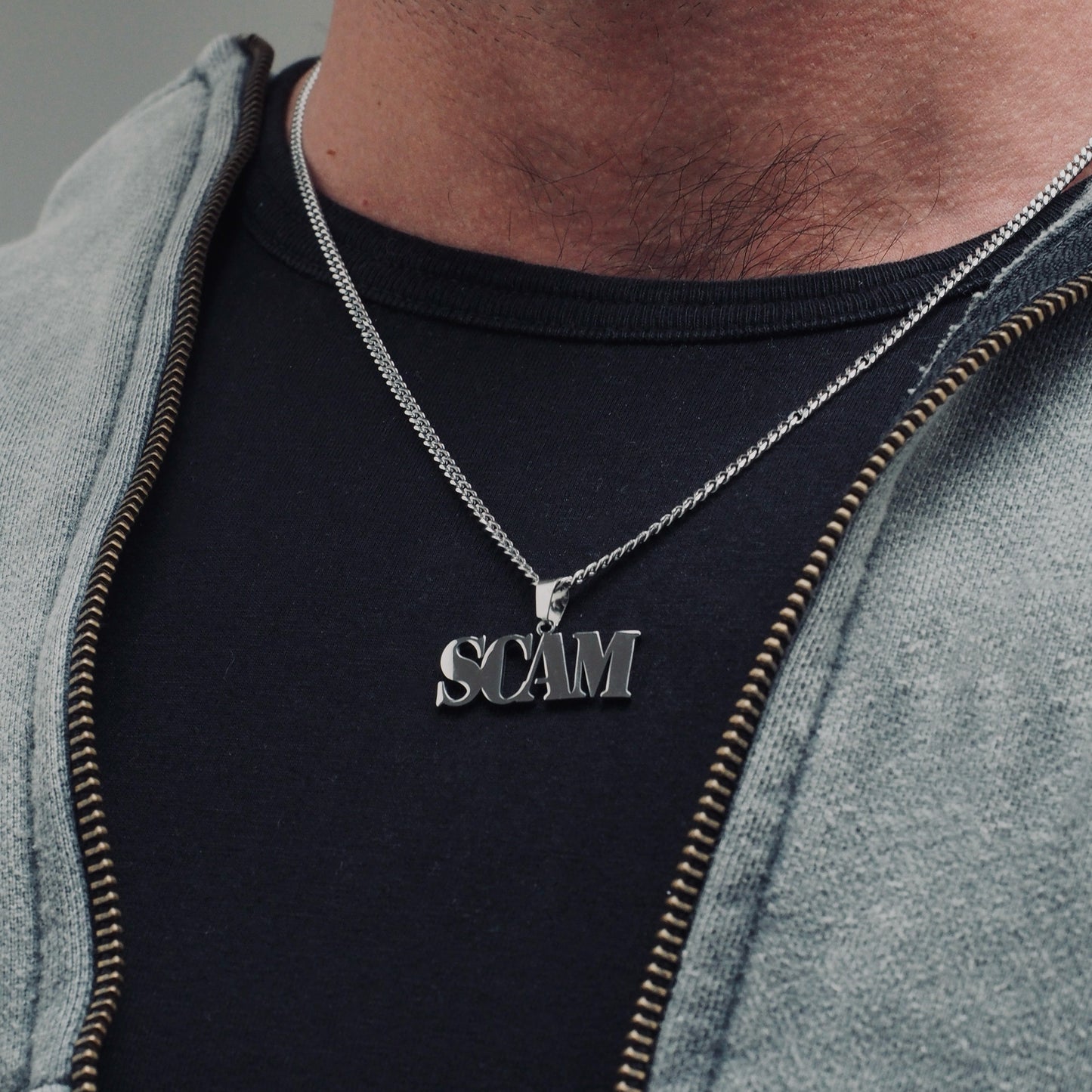 Neck pendant «SCAM» (v0.2)