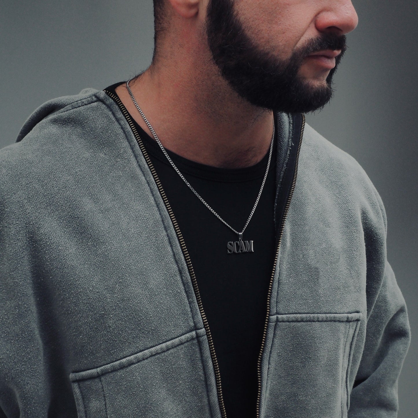 Neck pendant «SCAM» (v0.2)