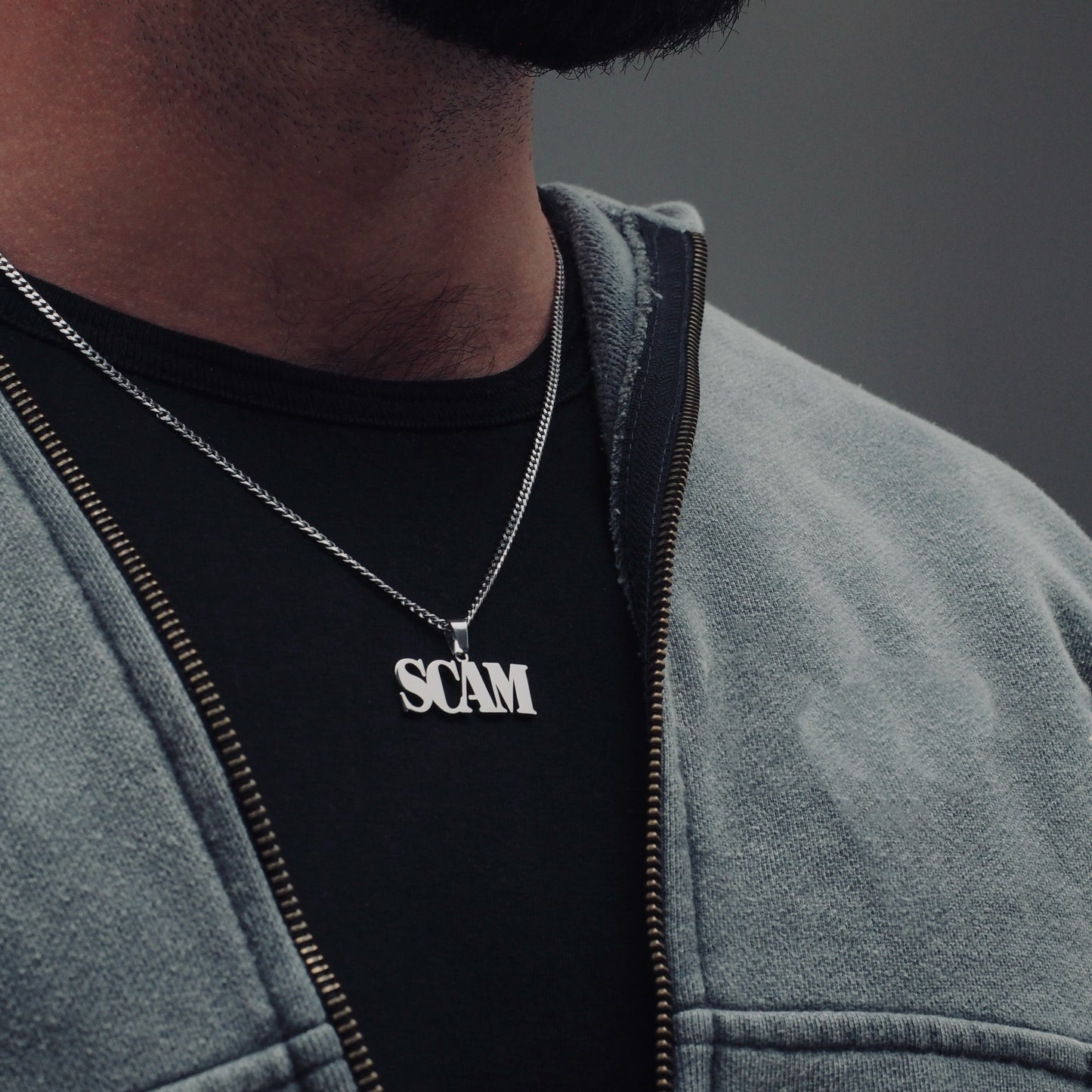 Neck pendant «SCAM» (v0.2)