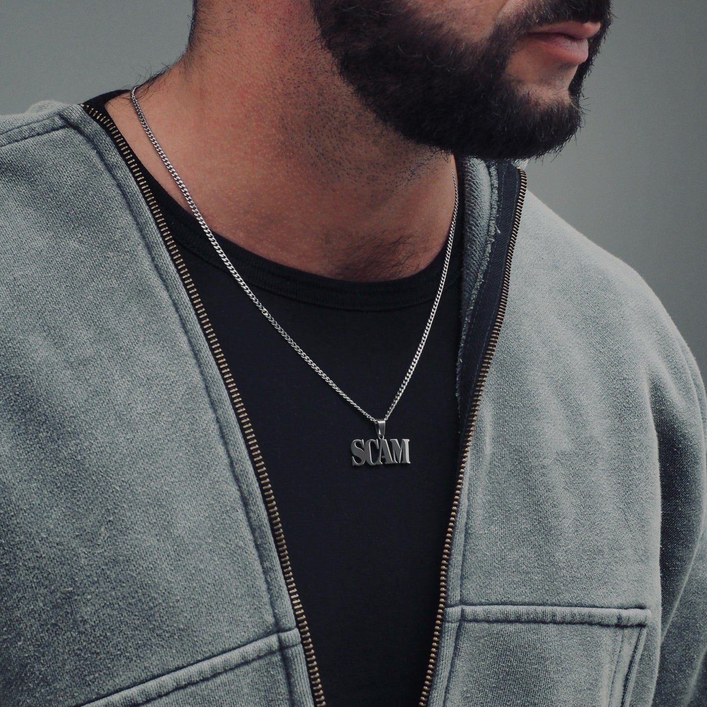 Neck pendant «SCAM» (v0.2)