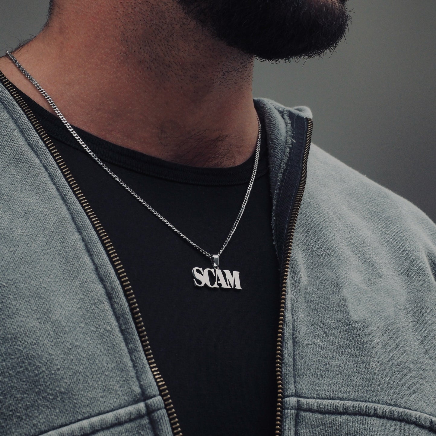 Neck pendant «SCAM» (v0.2)