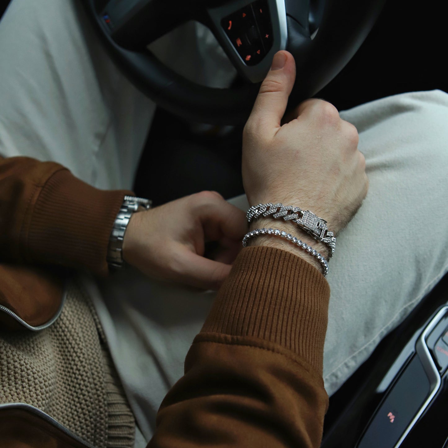 Hand bracelet «CUBAN GEM»