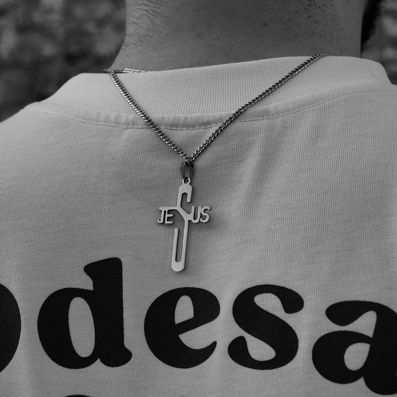 Neck pendant «JESUS CROSS»