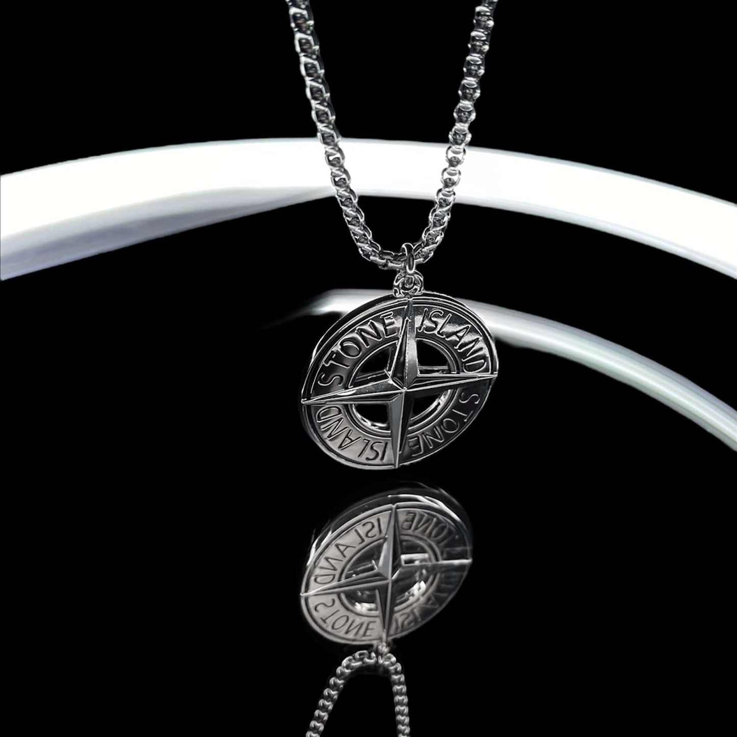 Neck pendant «STONE ISLAND»