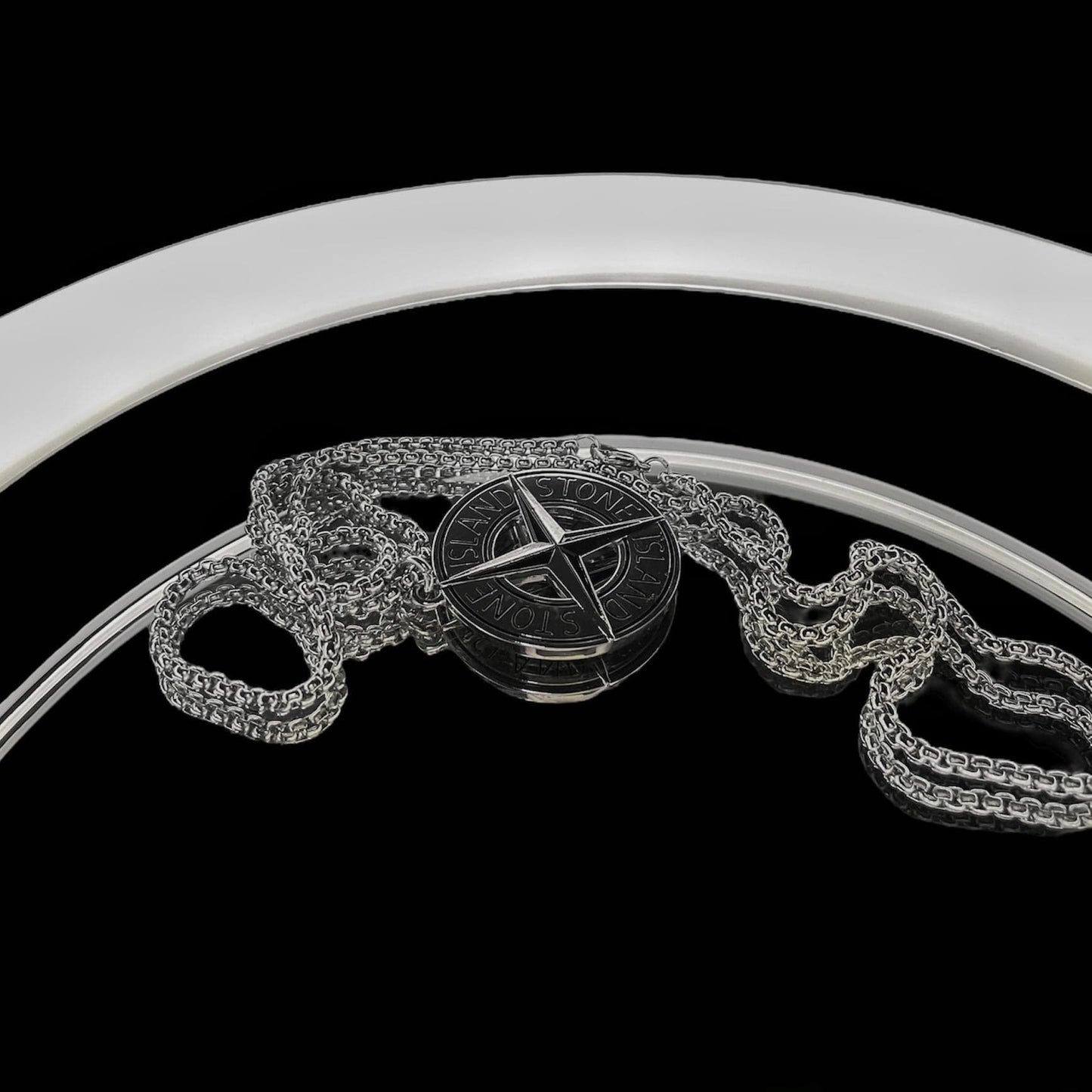 Neck pendant «STONE ISLAND»
