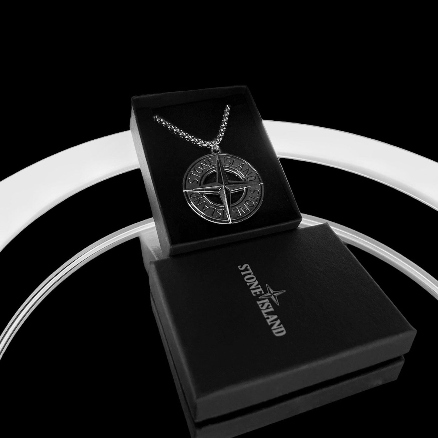 Neck pendant «STONE ISLAND»