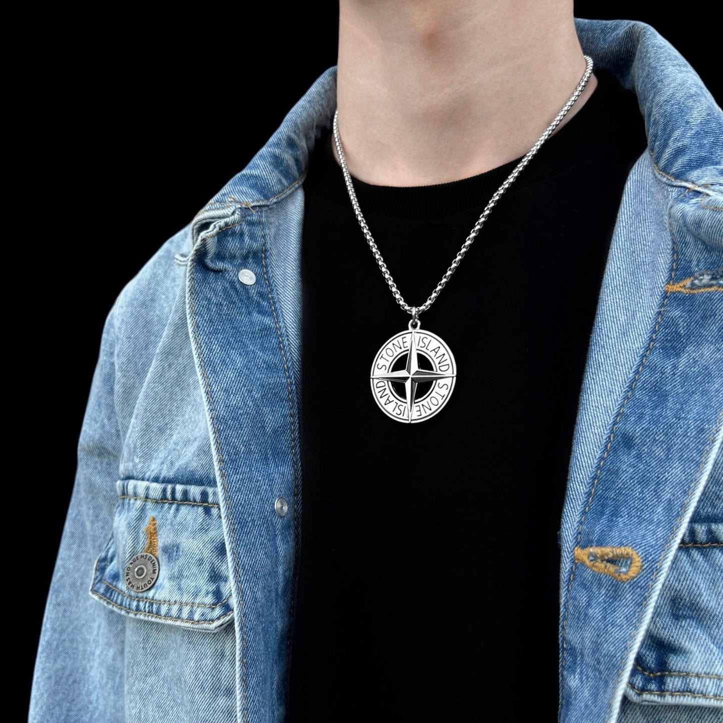 Neck pendant «STONE ISLAND»