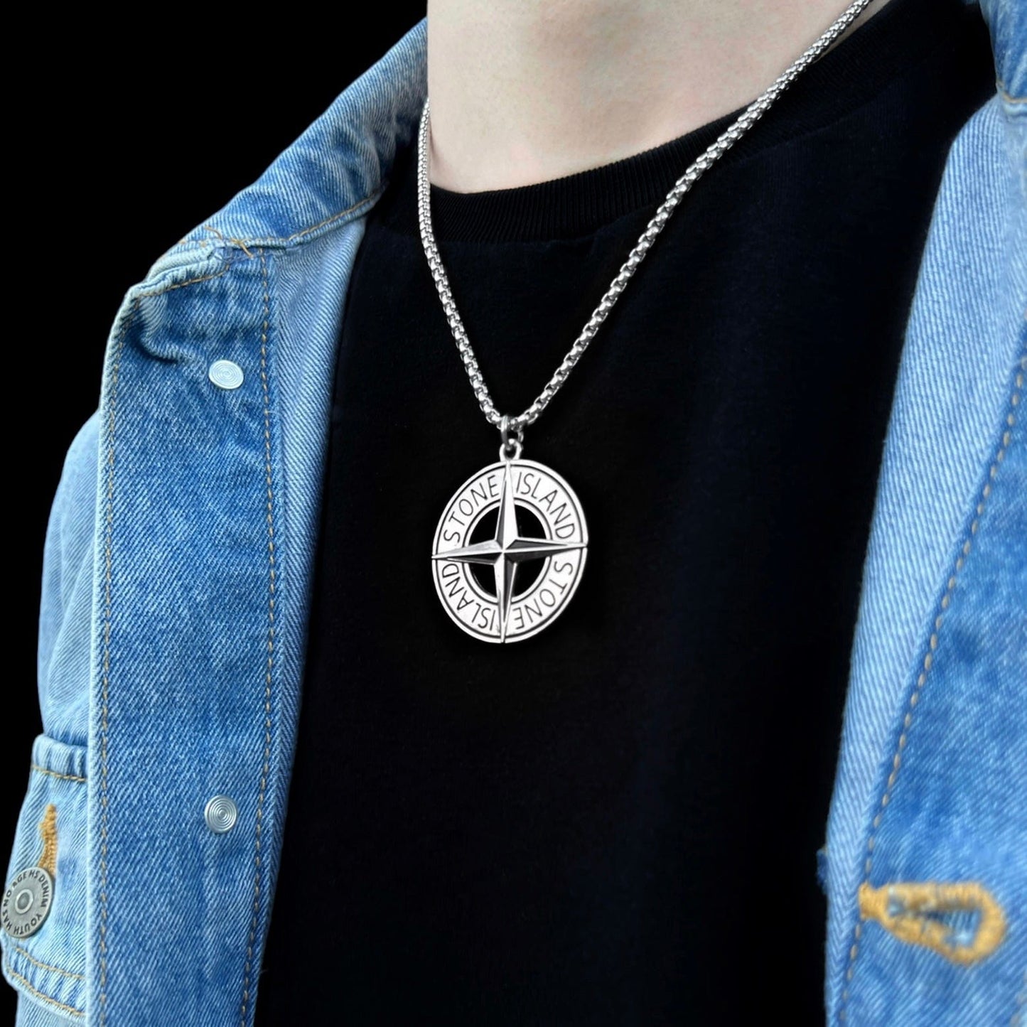 Neck pendant «STONE ISLAND»