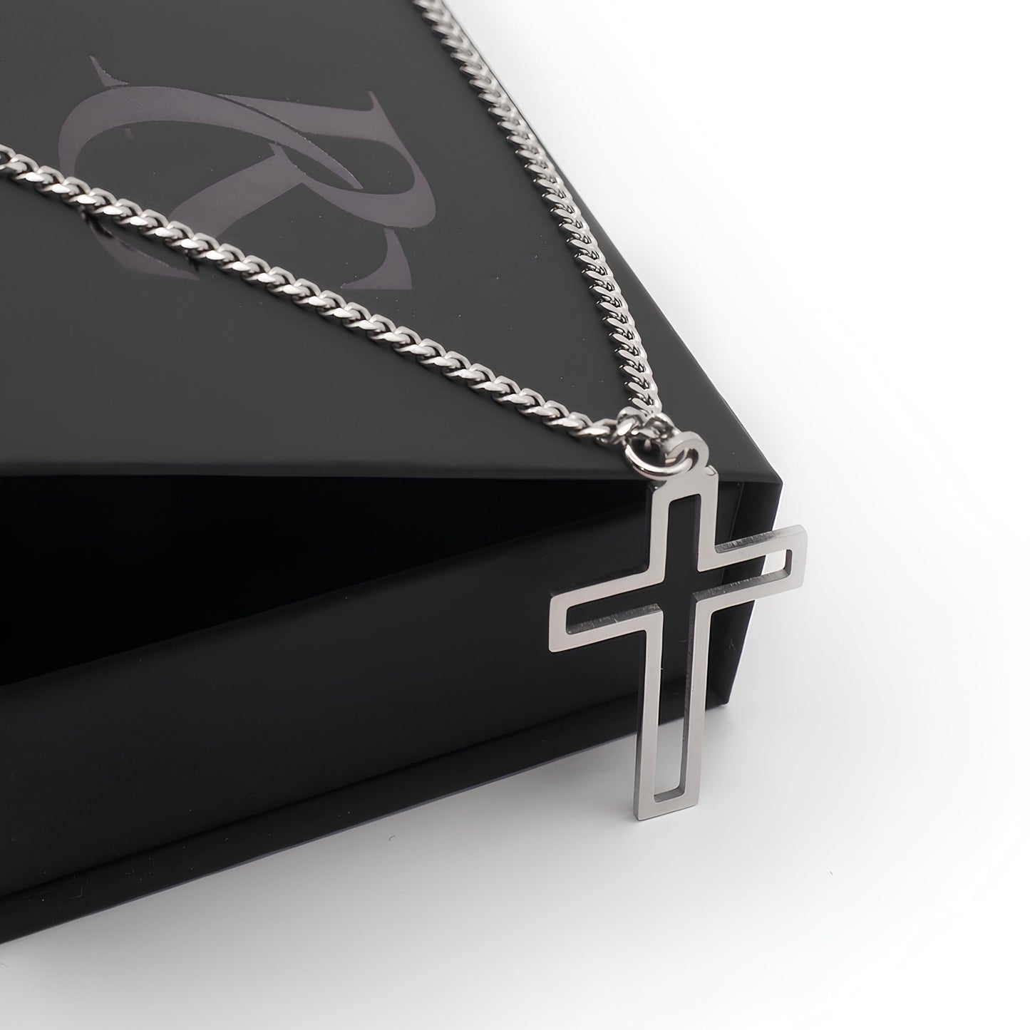 Neck pendant «MINIMALISM CROSS»
