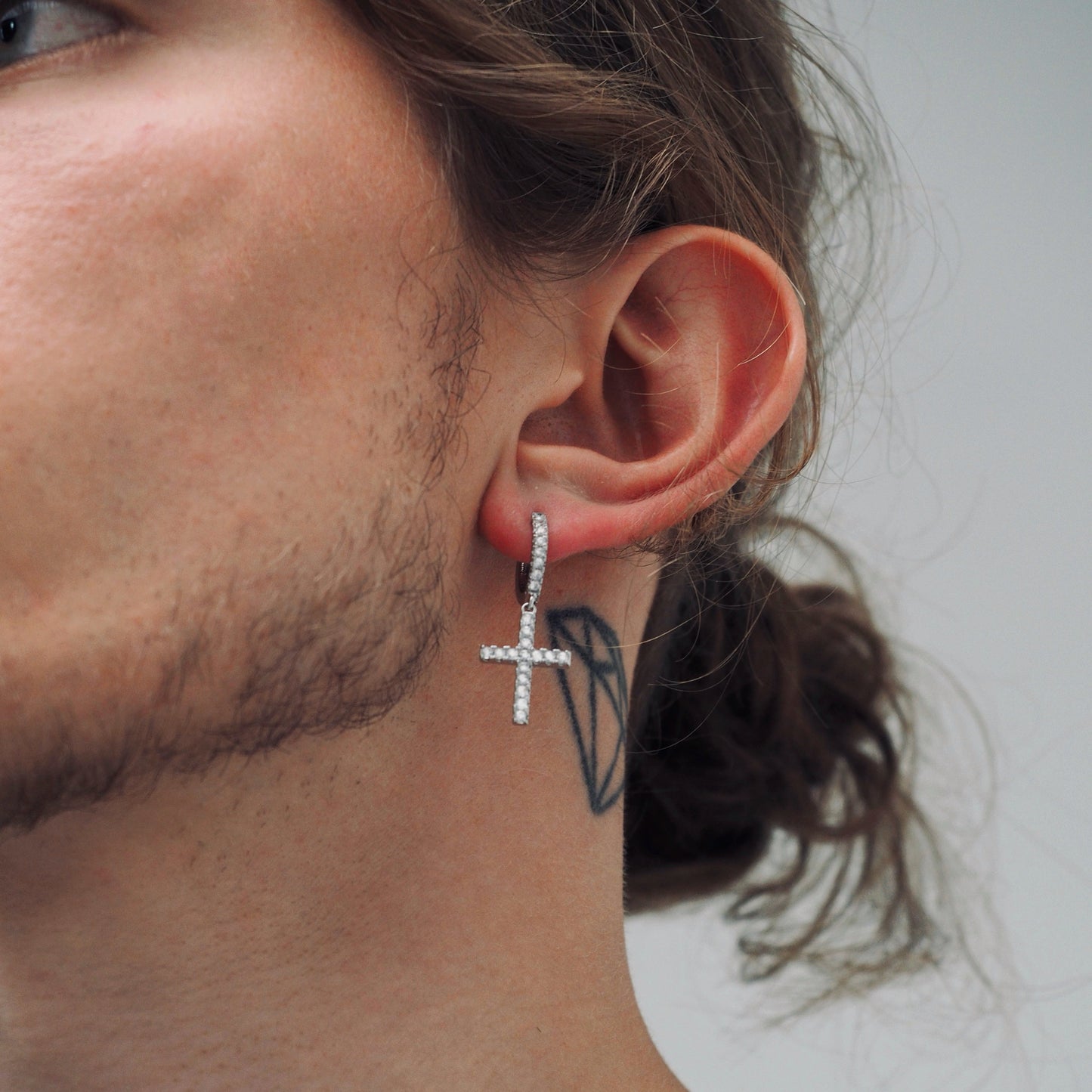 Earring «NO SAINT»