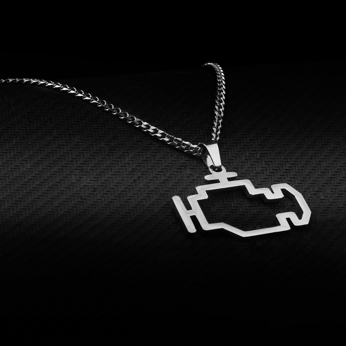 Neck pendant «CHECK ENGINE»