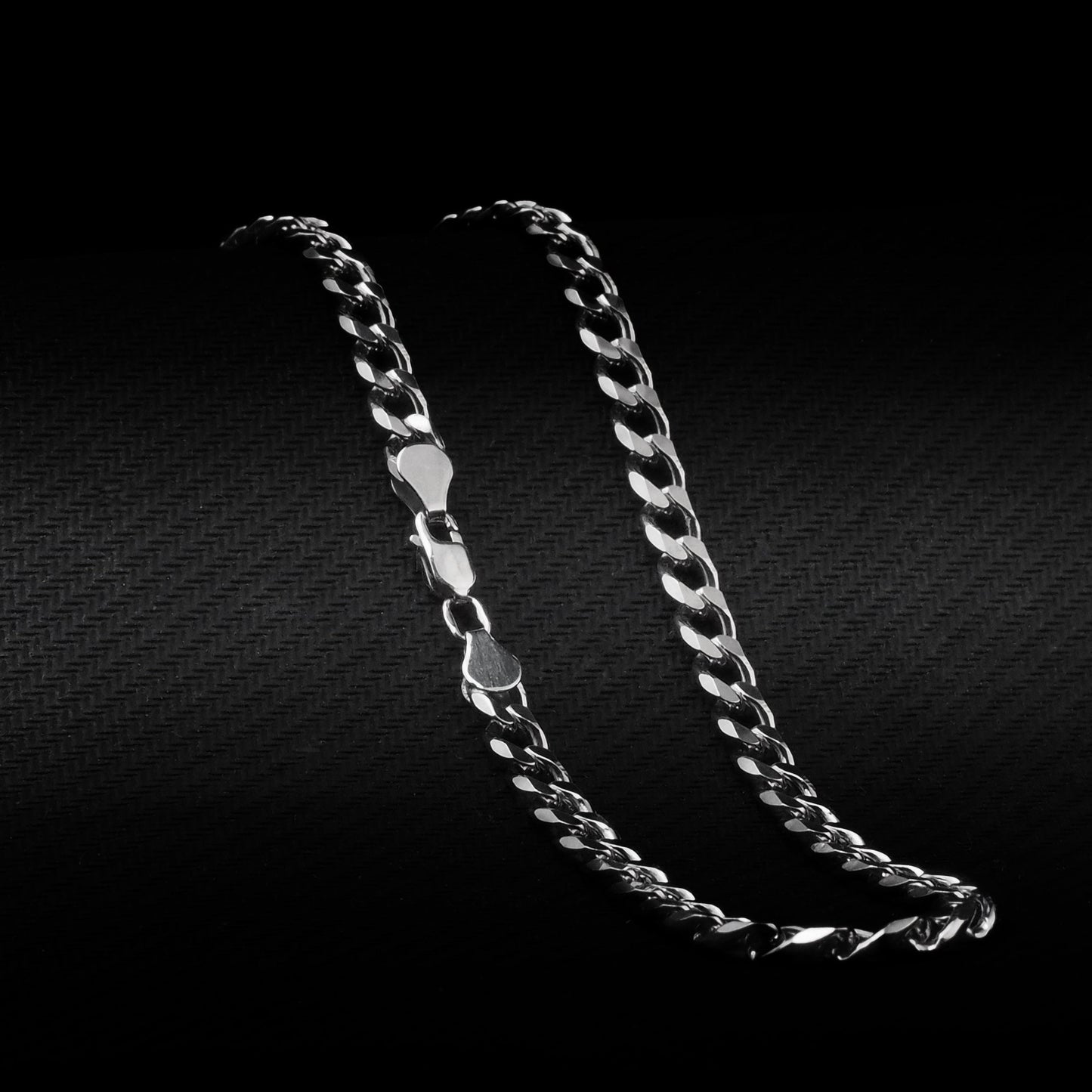 Chain silver «CARAPACE»