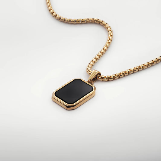 Neck pendant «NOIR»