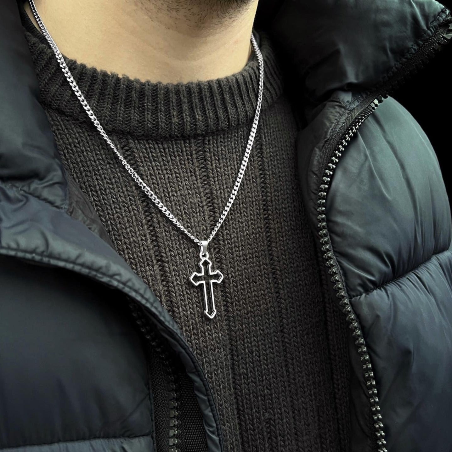 Neck pendant «CROSS»