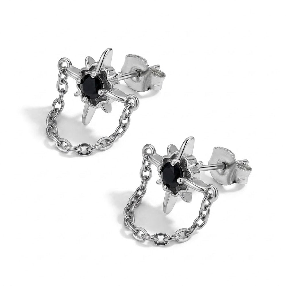 Earrings «REBEL STAR»