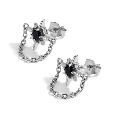 Earrings «REBEL STAR»