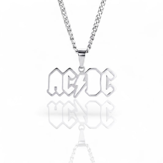 Neck pendant «AC⚡DC»