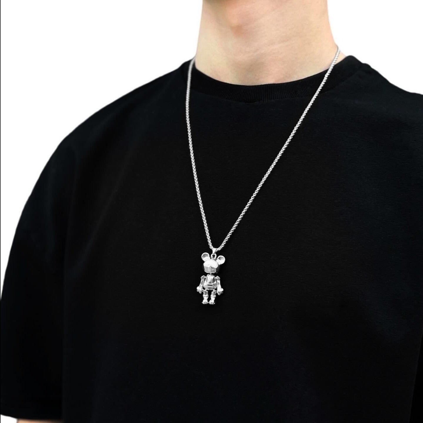 Neck pendant «ROBO BEAR»