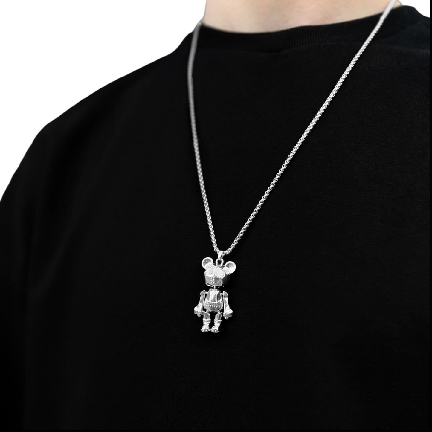 Neck pendant «ROBO BEAR»