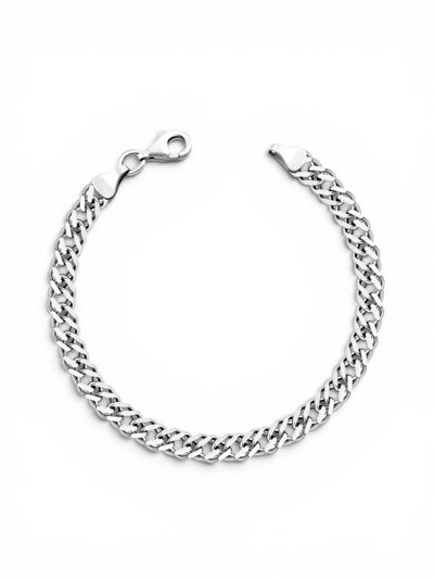 Hand bracelet silver «FUSION»