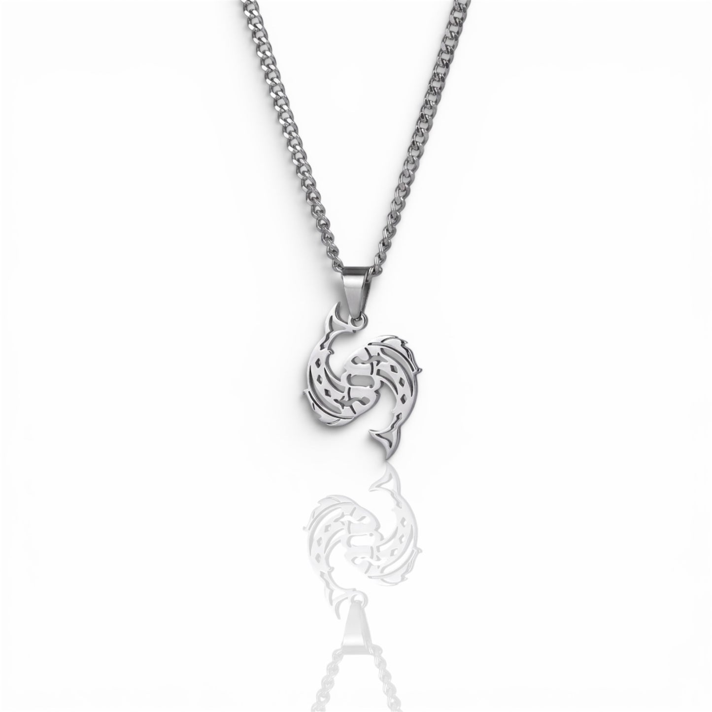 Neck pendant zodiac sign «PISCES»