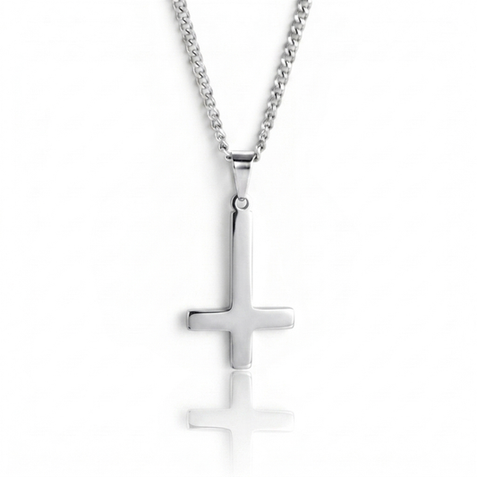 Neck pendant «INVERTED CROSS»