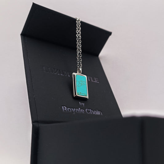 Neck pendant «LAGOON»