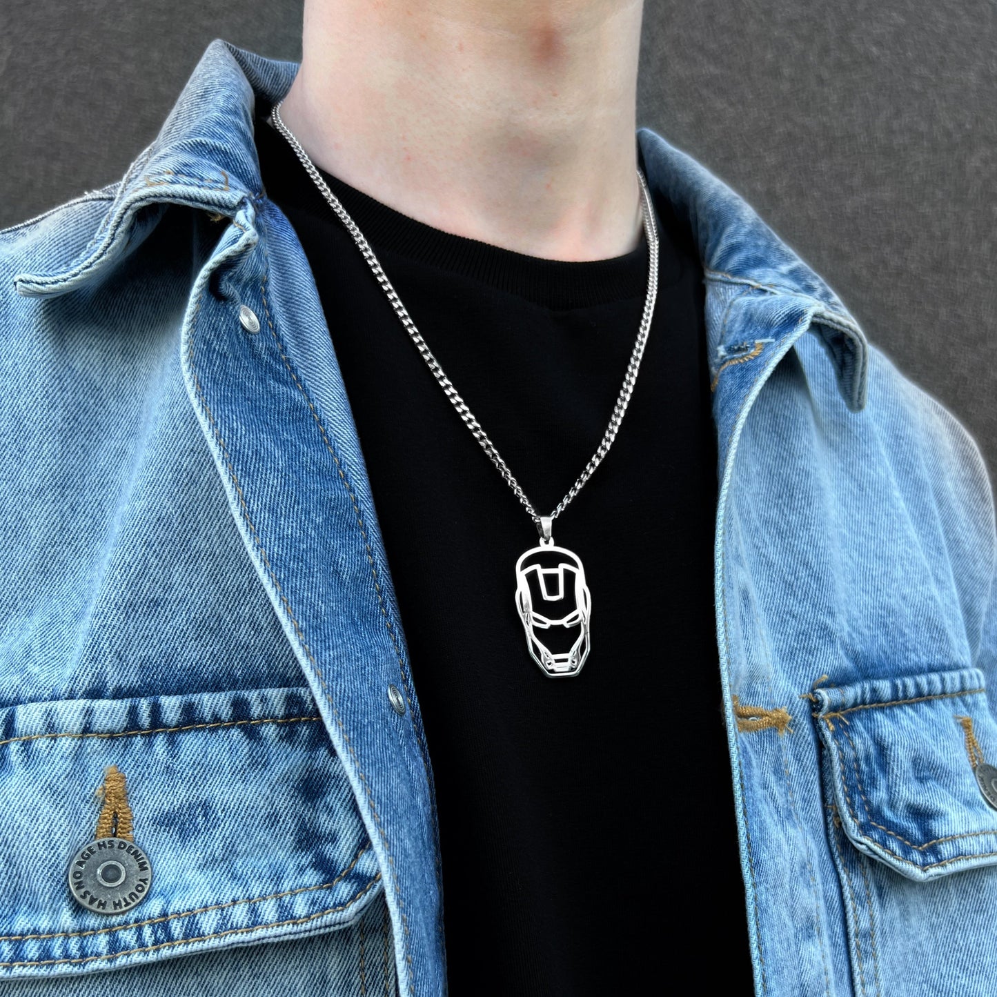 Neck pendant «IRON MAN»