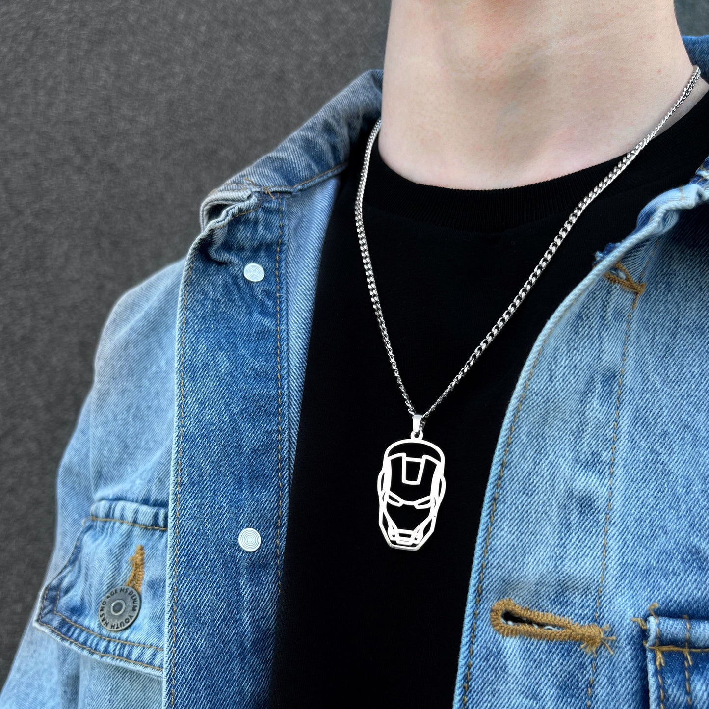 Neck pendant «IRON MAN»