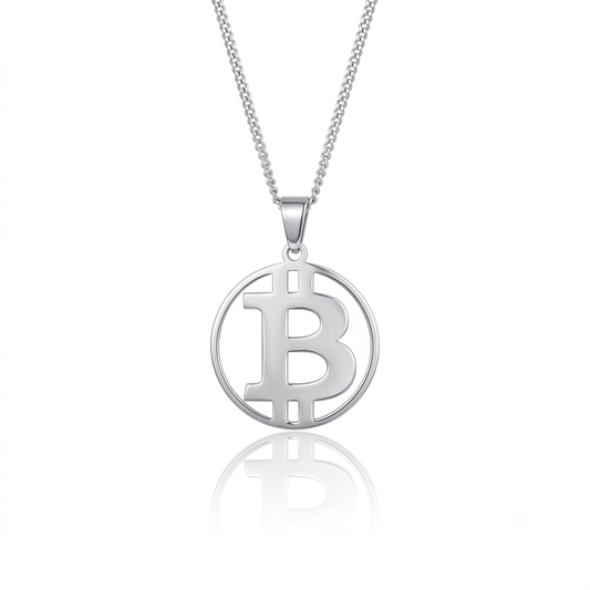 Neck pendant «BITCOIN»