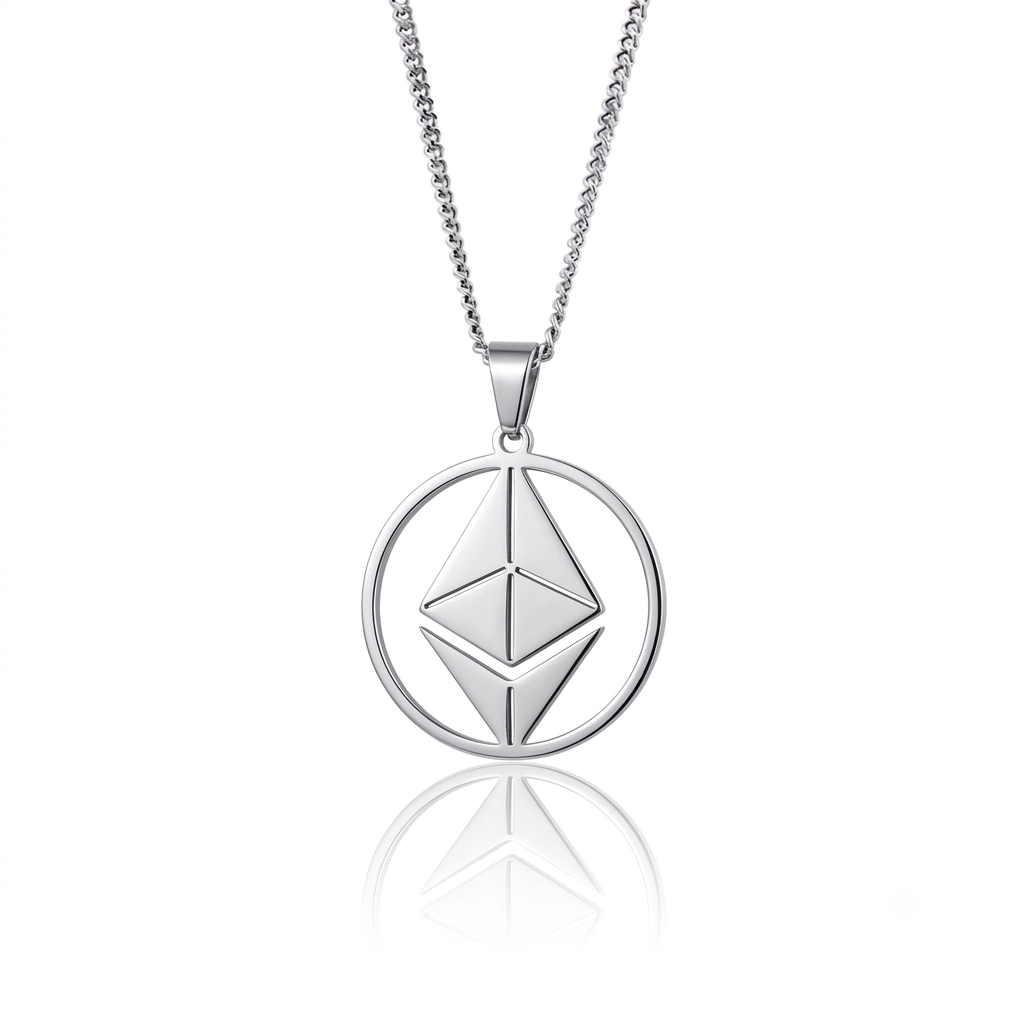 Neck pendant «ETHEREUM»