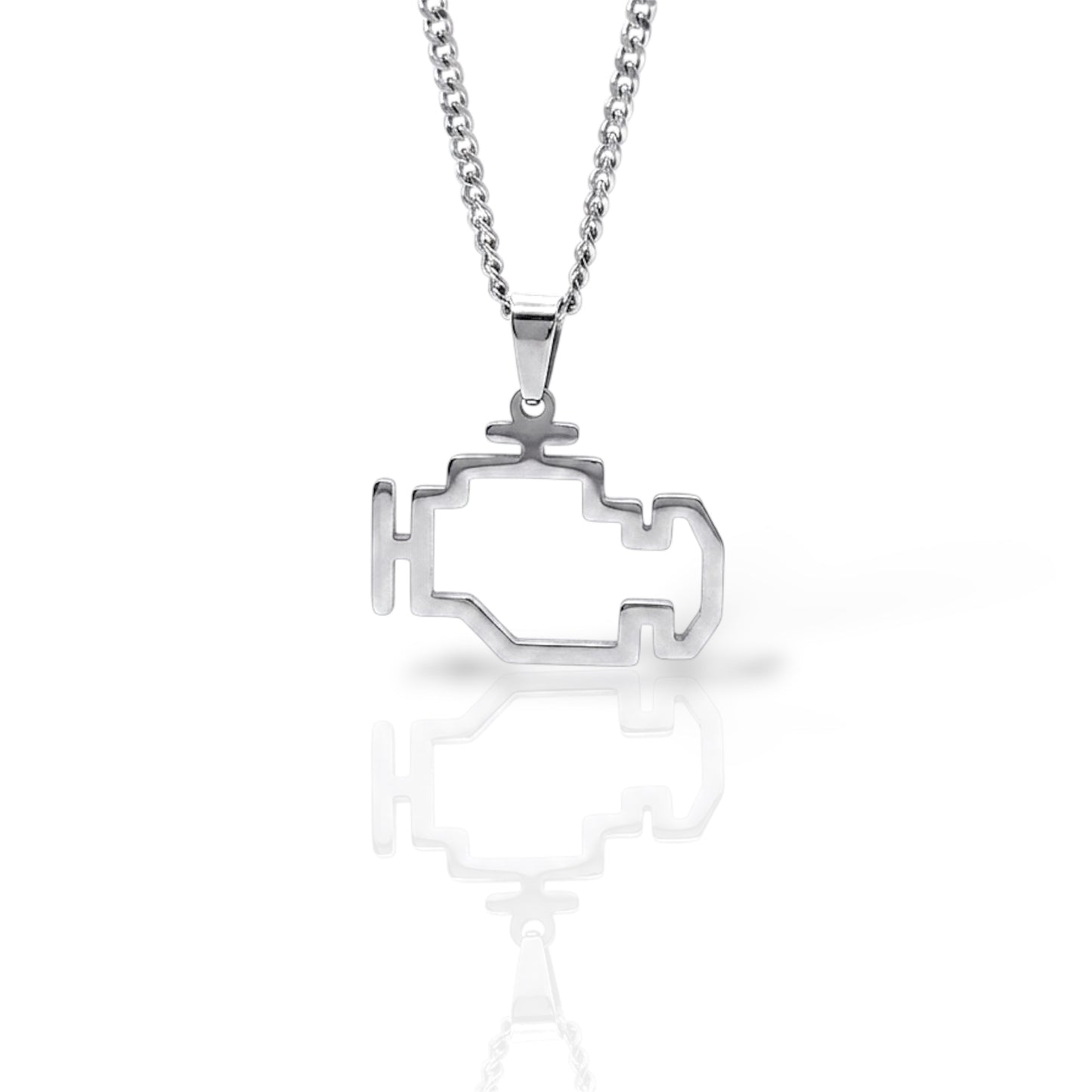 Neck pendant «CHECK ENGINE»