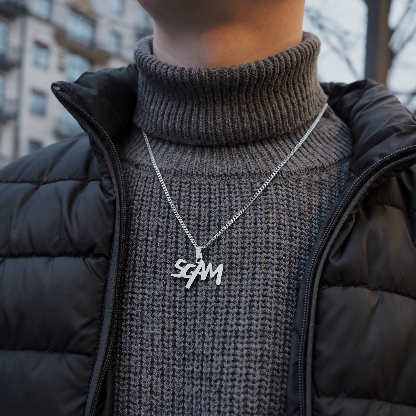 Neck pendant «SCAM» (v0.1)