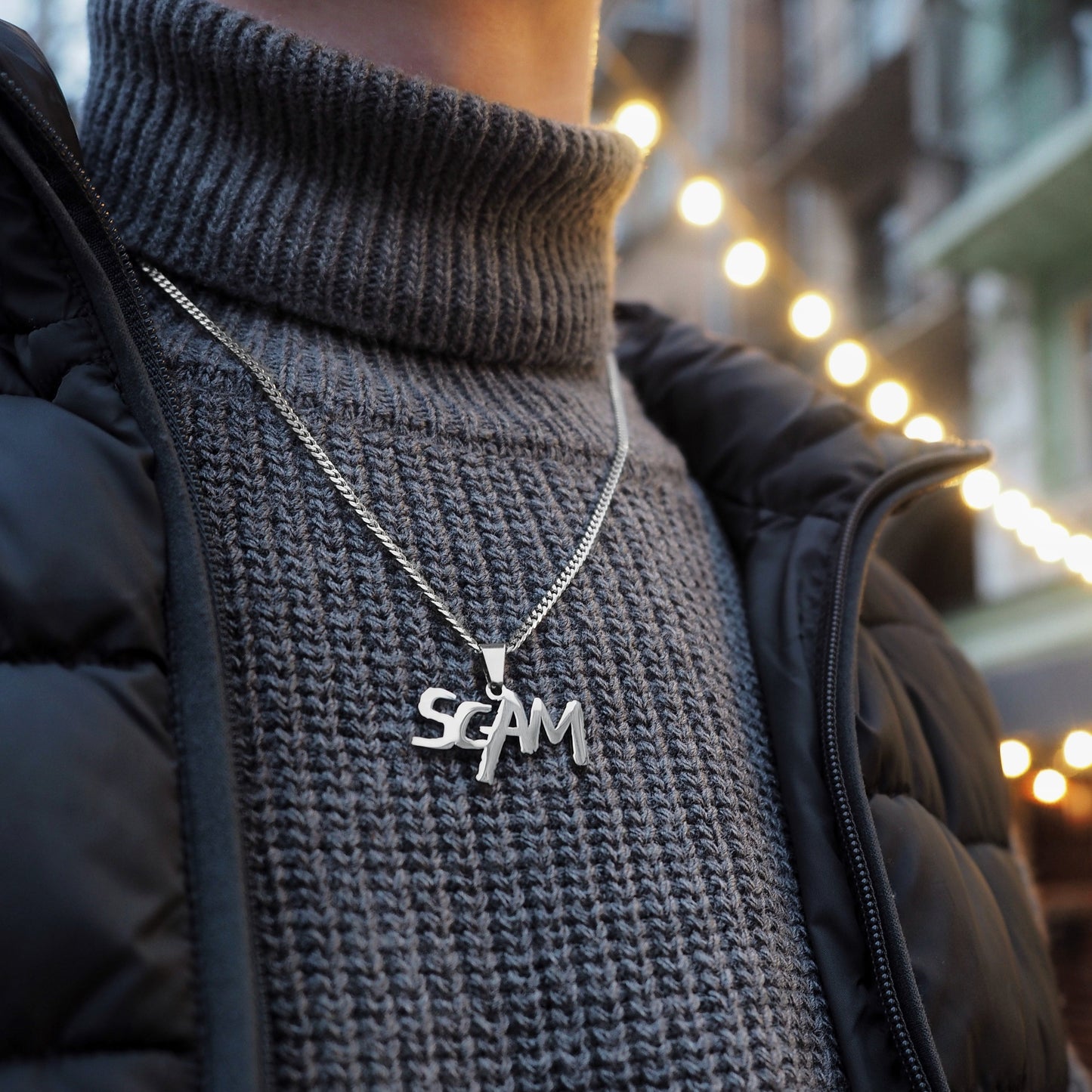 Neck pendant «SCAM» (v0.1)