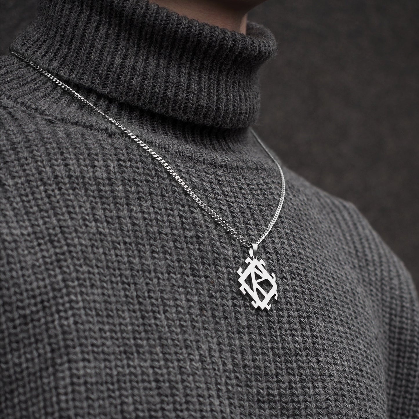 Neck pendant «RAINBOW RUNE»