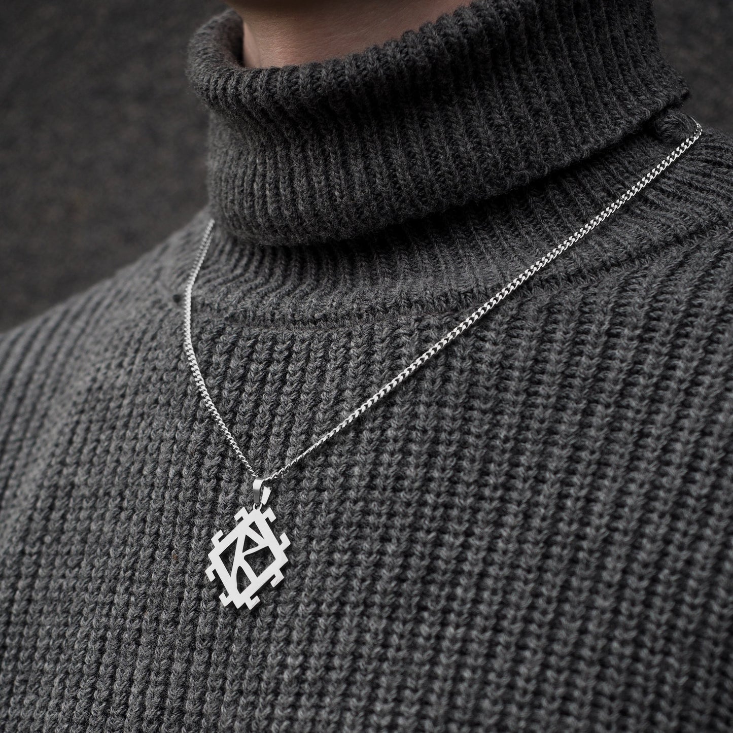 Neck pendant «RAINBOW RUNE»