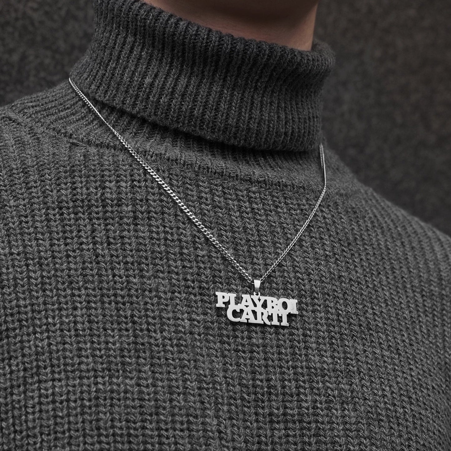 Neck pendant «PLAY BOI CARTI»