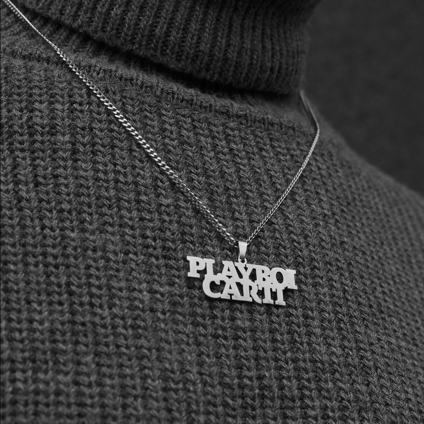 Neck pendant «PLAY BOI CARTI»