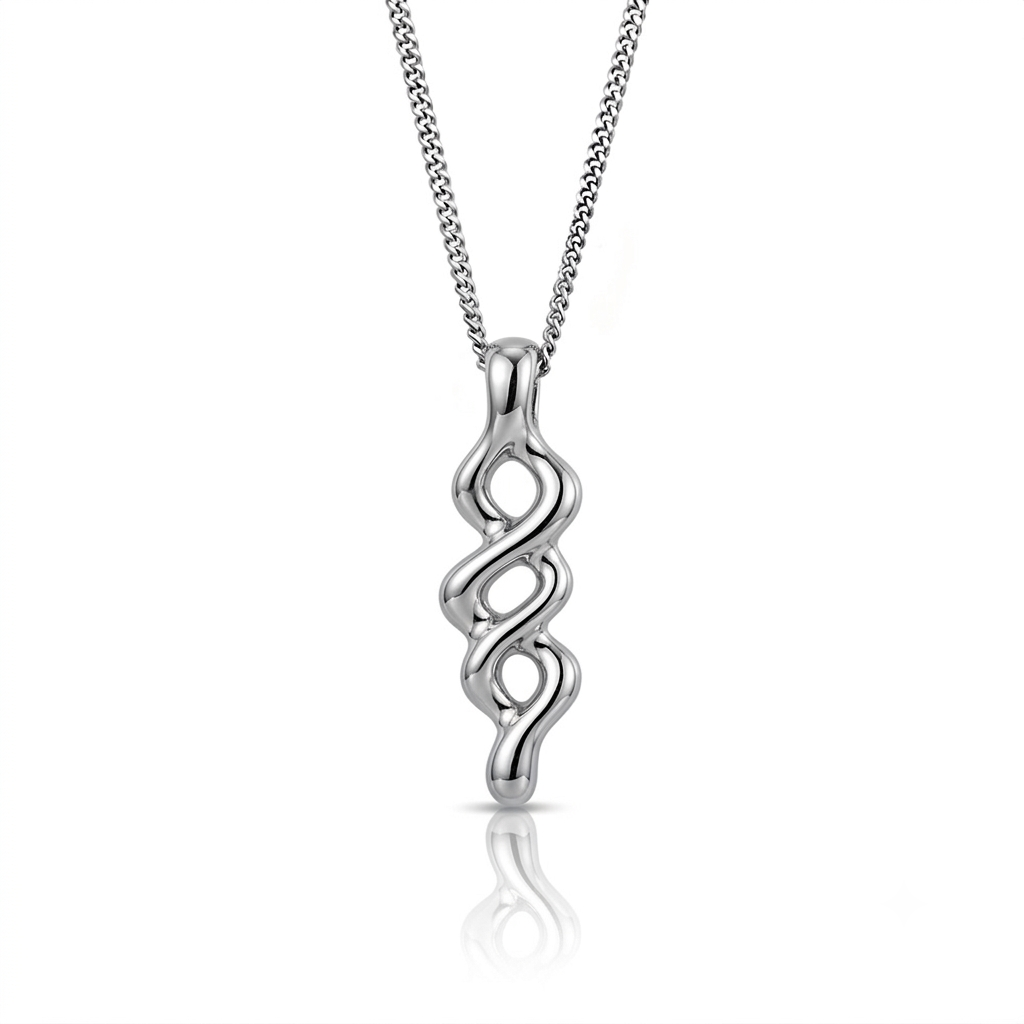 Neck pendant «MEANDER»