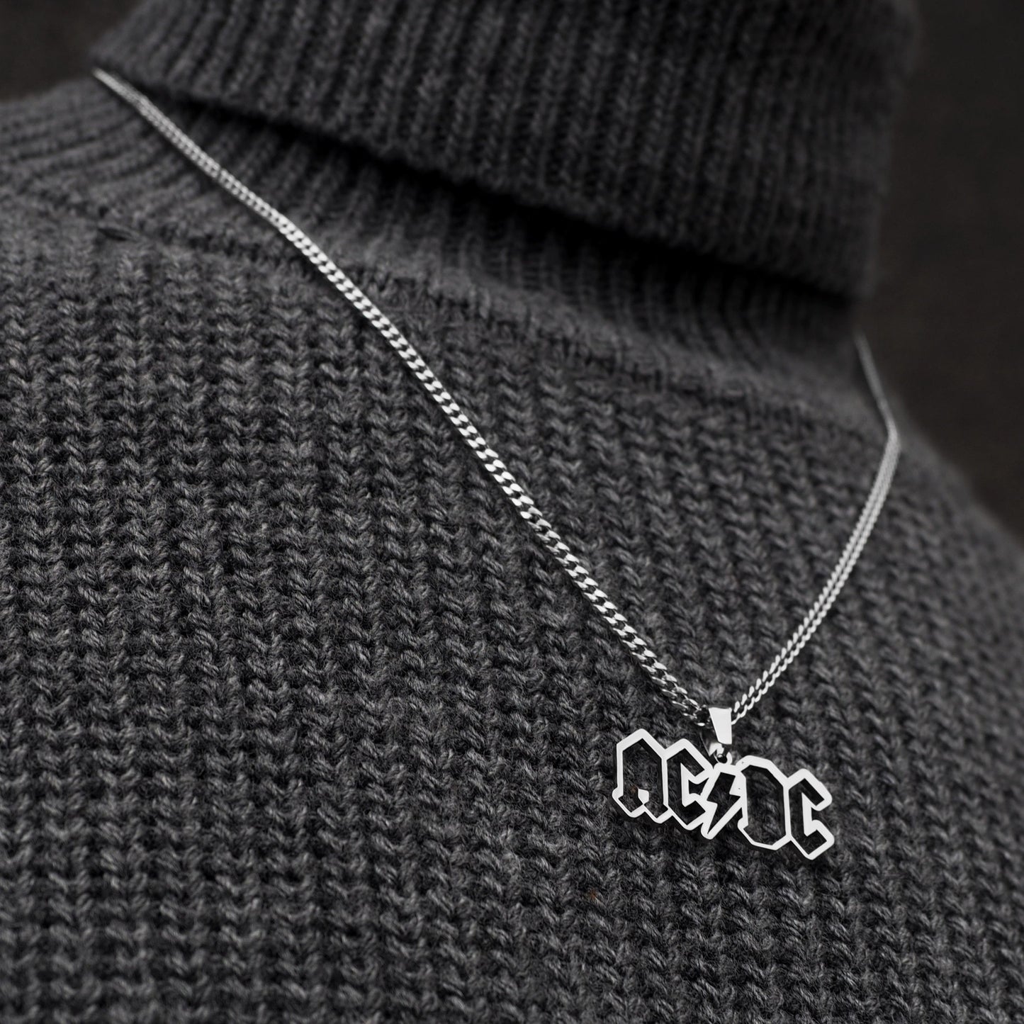 Neck pendant «AC⚡DC»