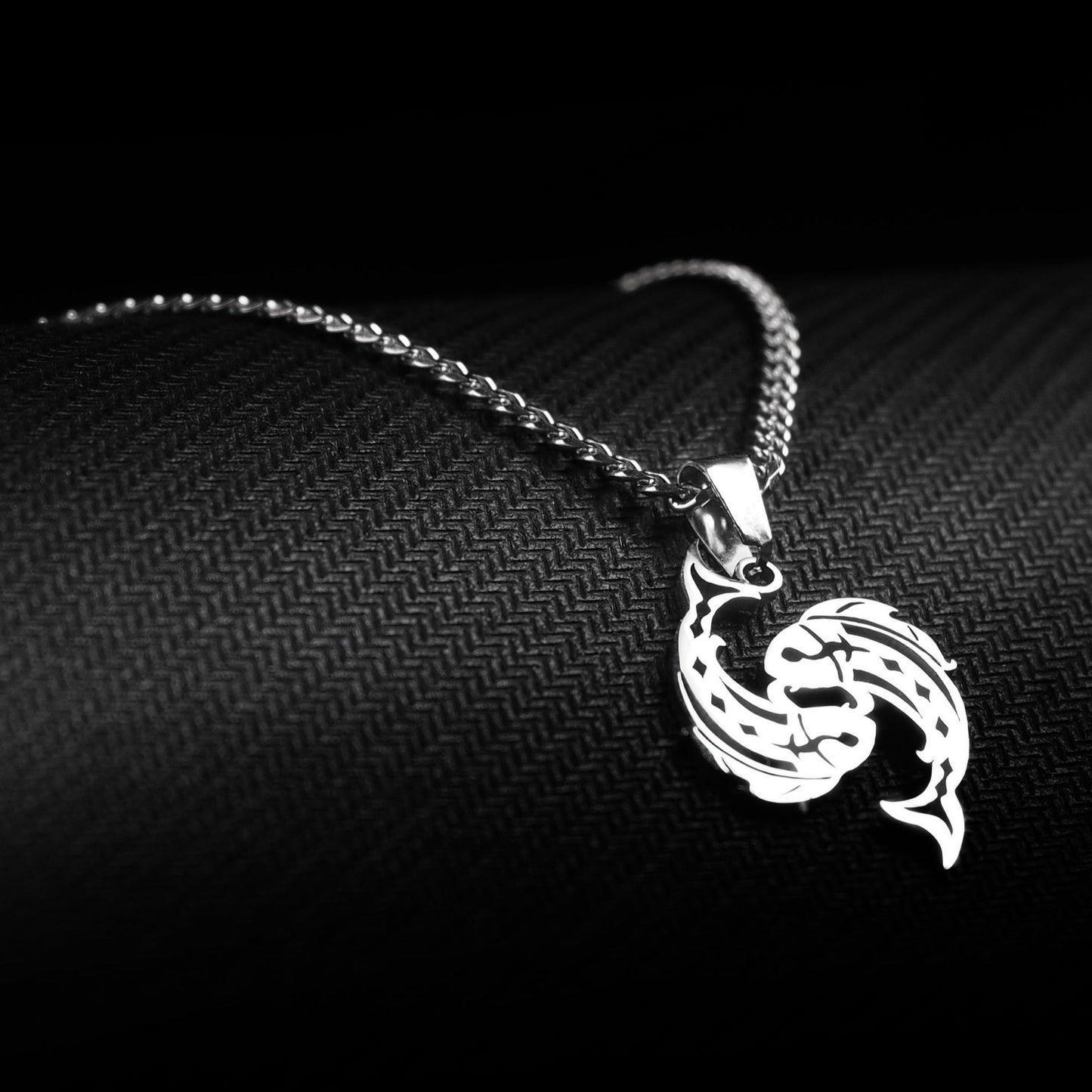 Neck pendant zodiac sign «PISCES»