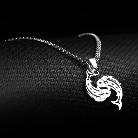 Neck pendant zodiac sign «PISCES»