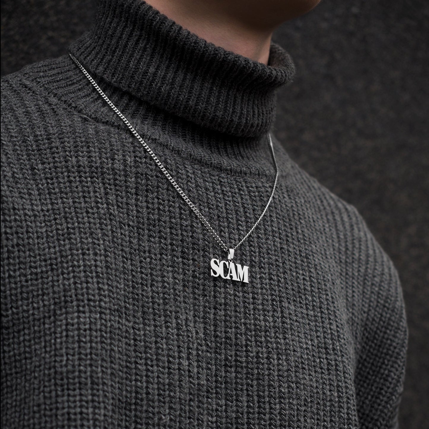 Neck pendant «SCAM» (v0.2)