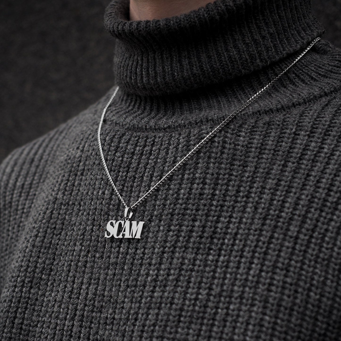 Neck pendant «SCAM» (v0.2)