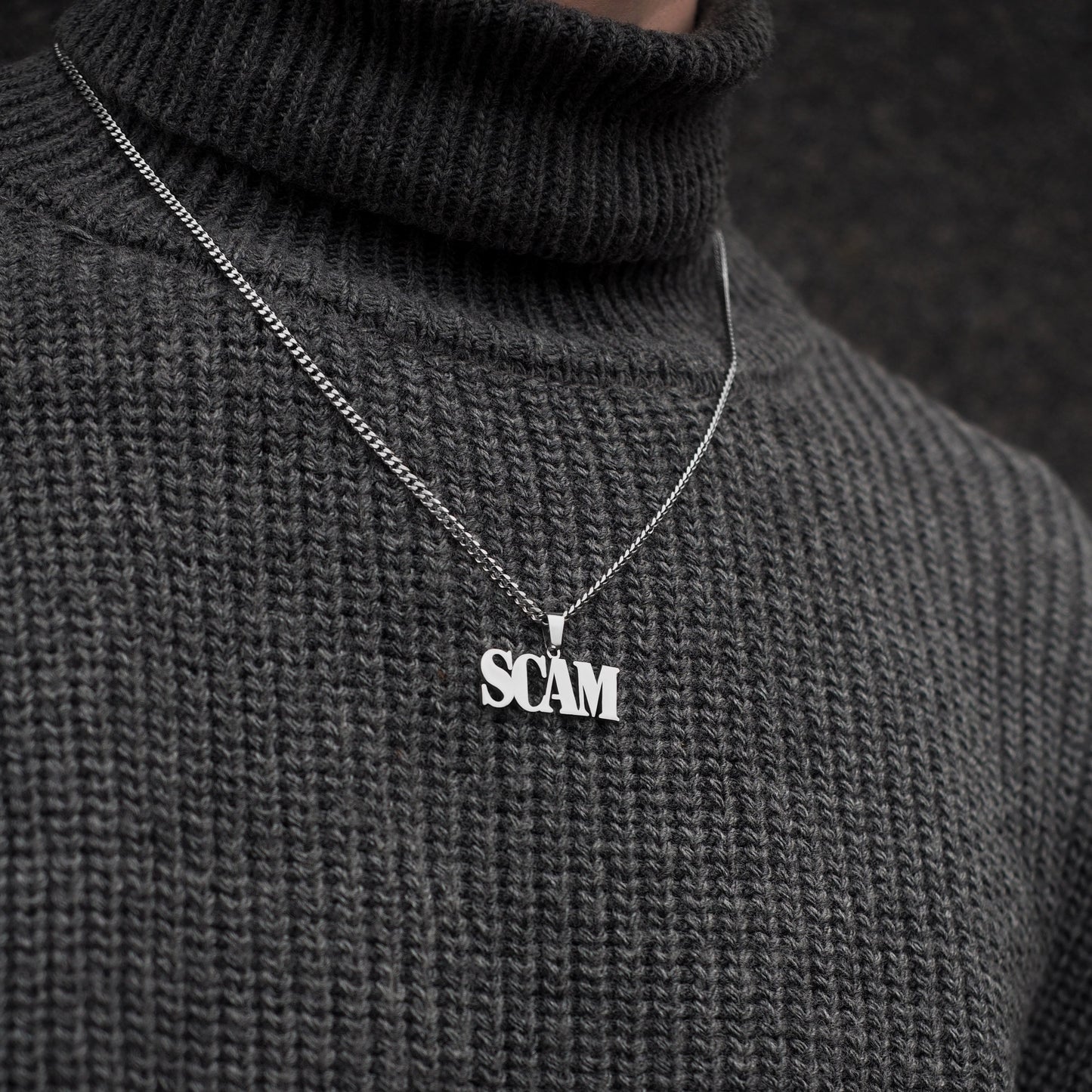 Neck pendant «SCAM» (v0.2)