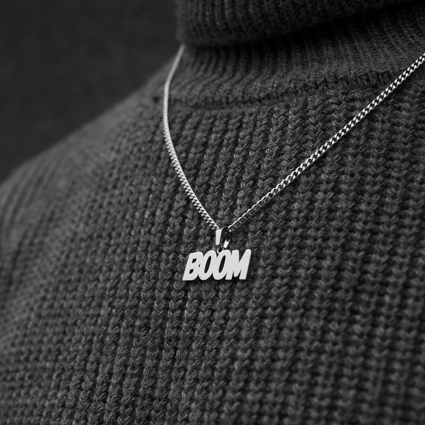 Neck pendant «BOOM»