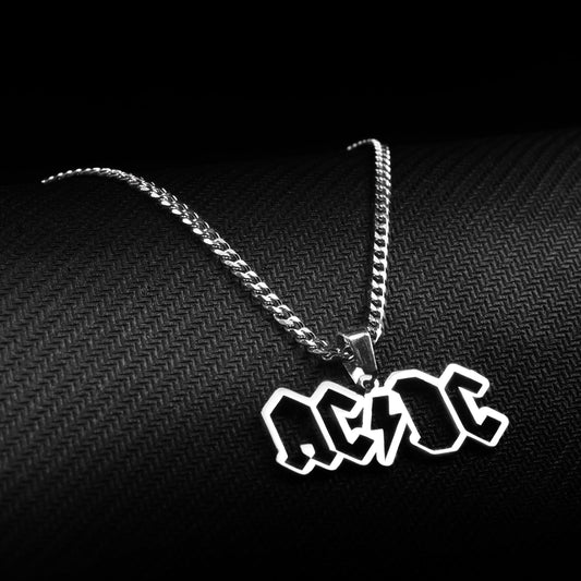 Neck pendant «AC⚡DC»